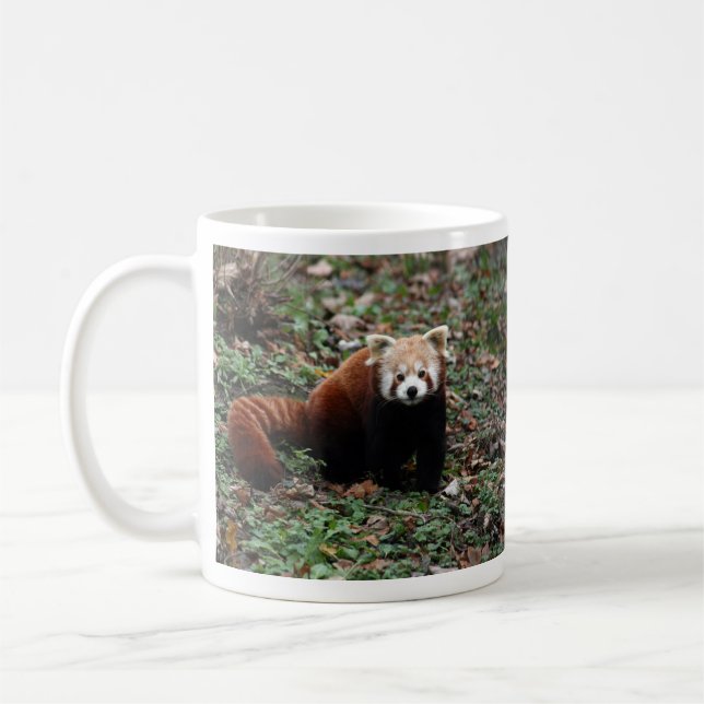 Taza De Café Panda roja (Izquierda)