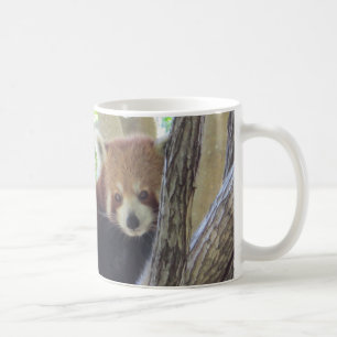 Taza De Café Panda roja linda