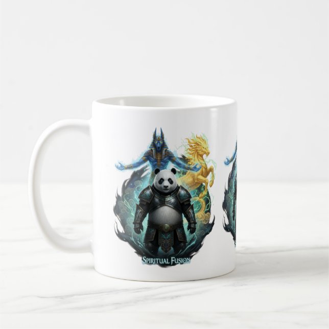 Taza De Café Panda Samouraï - Fusion Spirituelle (Izquierda)
