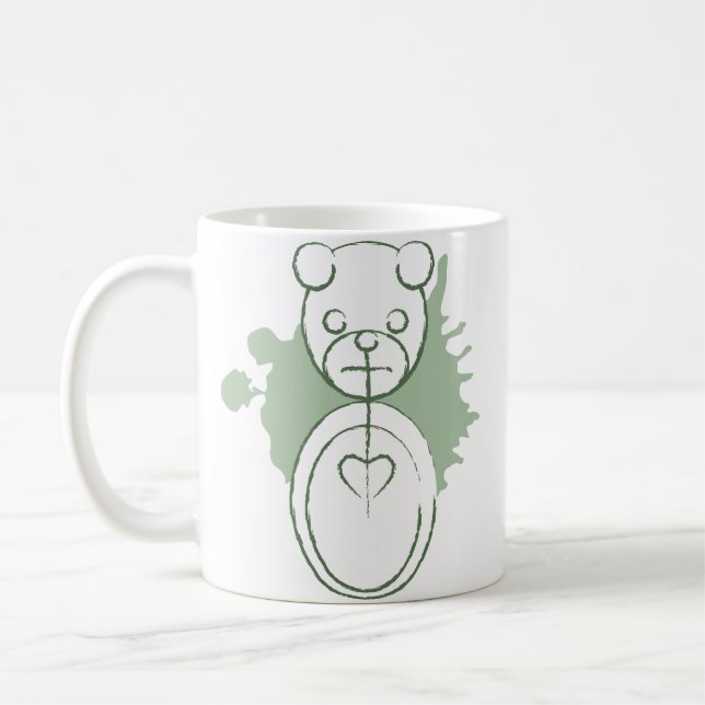 Taza De Café panda splatz. (Izquierda)
