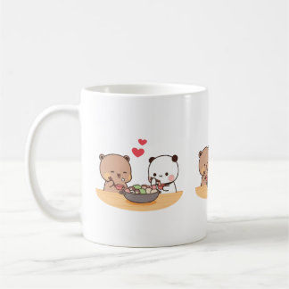 Taza De Café Panda Y Brownie Bear Pareja