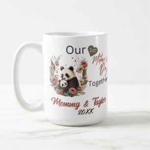 Taza De Café Panda y Cub, nuestro Día de la Madre juntos