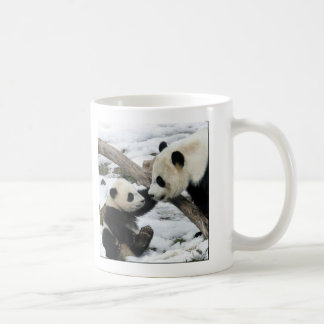 Taza De Café panda y mamá del bebé