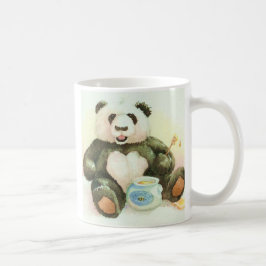 Taza De Café Panda y miel