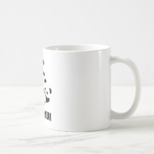 Taza De Café Pandamonium TShirt Funny Panda Bear Pun Tee