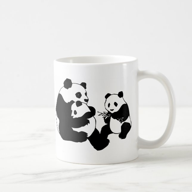 Taza De Café Pandas (Derecha)
