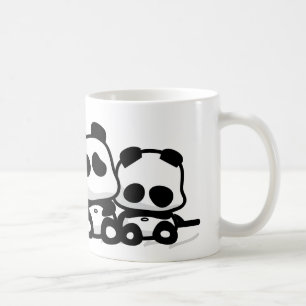 Taza De Café Pandas el dormir
