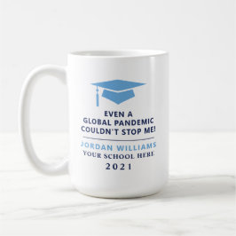 Taza De Café Pandemia personalizada - Graduado de 2021 Mug
