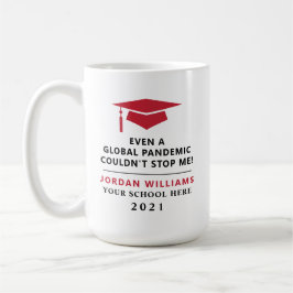 Taza De Café Pandemia personalizada - Graduado de 2022 Mug