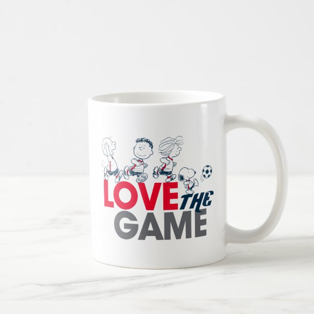 Taza De Café Pandilla de cacahuetes - Amo el juego (Derecha)