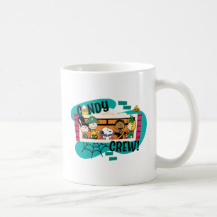 Taza De Café Pandilla de Cacahuetes Crew de Dulces Halloween