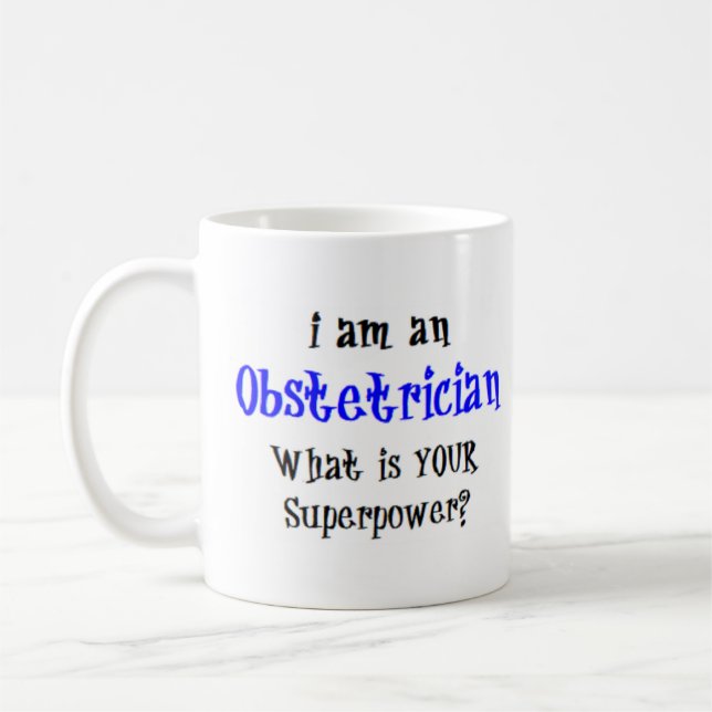 Taza De Café pandilla de obstetricia (Izquierda)