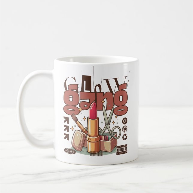 Taza De Café Pandilla del brillo (Izquierda)
