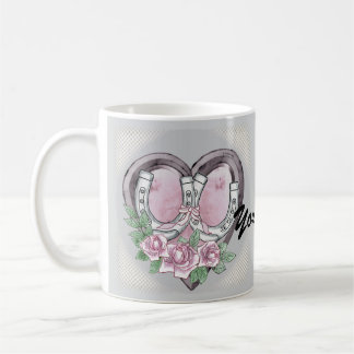 Taza De Café Pandillas del corazón de herradura