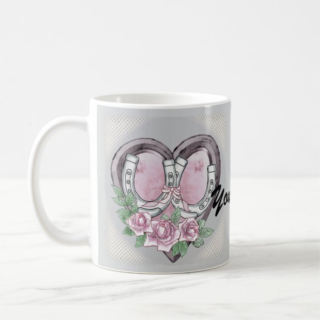 Taza De Café Pandillas del corazón de herradura (Izquierda)