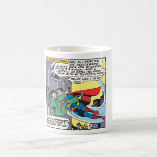 Taza De Café Panel cómico de Superman - Se pierde un instante d