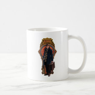 Taza De Café Panel de Art Nouveau permanente de NEWT SCAMANDER