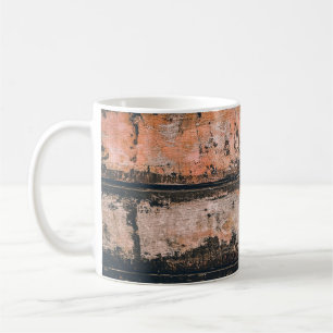 Taza De Café Panel de Brown y naranja
