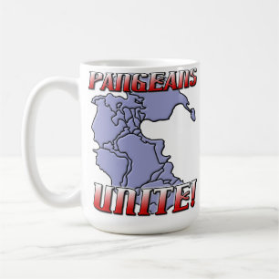Taza De Café Pangea Unite Geographic Mug