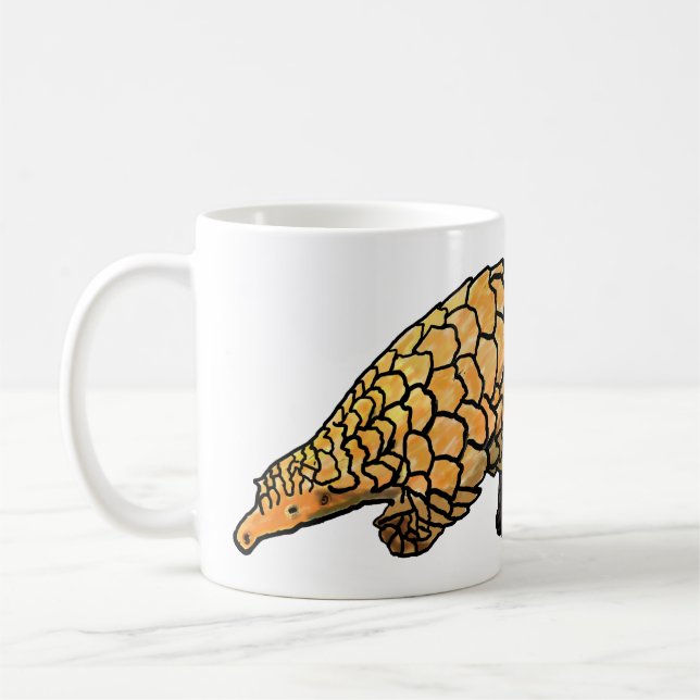 Taza De Café Pangolin (Izquierda)
