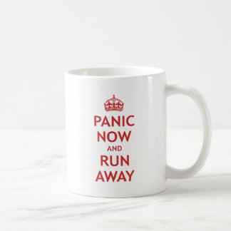 Taza De Café Pánico ahora y funcionamiento lejos
