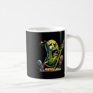 Taza De Café Pánico de hockey en vinagre divertido pista de hie