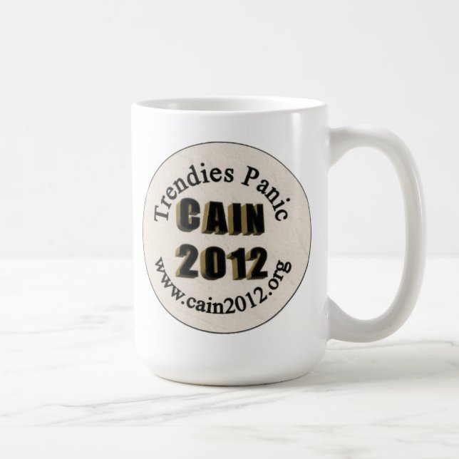Taza De Café Pánico de tendencias (Derecha)