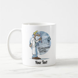 Taza De Café Pánico PhD de Lab Life