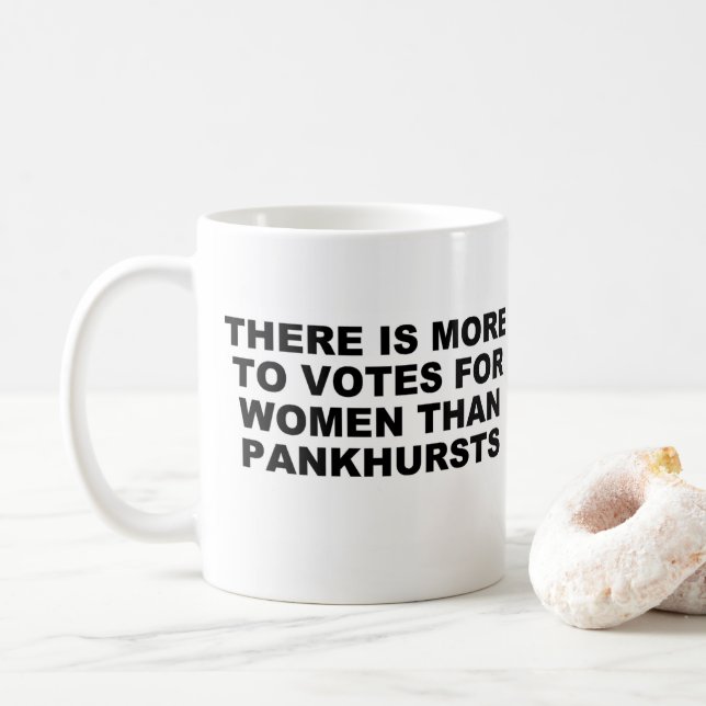 Taza De Café Pankhurst Mug (Con donut)