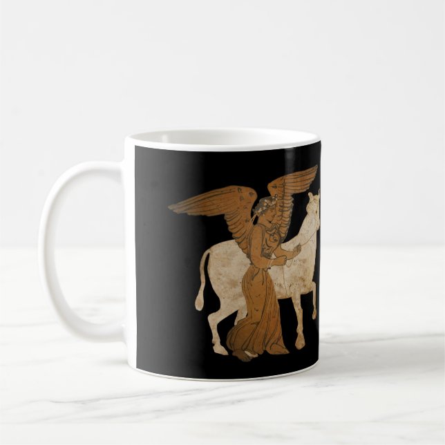 Taza De Café Panoplia - Nike con el toro (Izquierda)