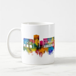 Taza De Café Panorama de Bergamo Italia