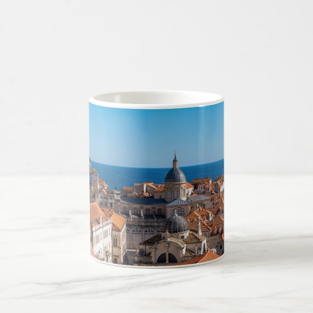 Taza De Café Panorama de la ciudad de Dubrovnik - Croacia (Centro)