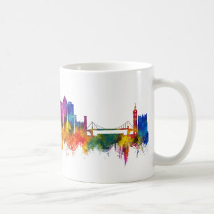 Taza De Café Panorama de Lyon Francia