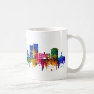 Taza De Café Panorama de Messina Italia