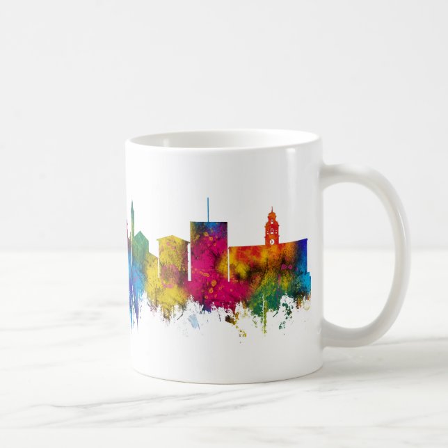 Taza De Café Panorama de Parma Italia (Derecha)