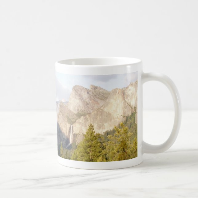 Taza De Café Panorama de Yosemite (Derecha)