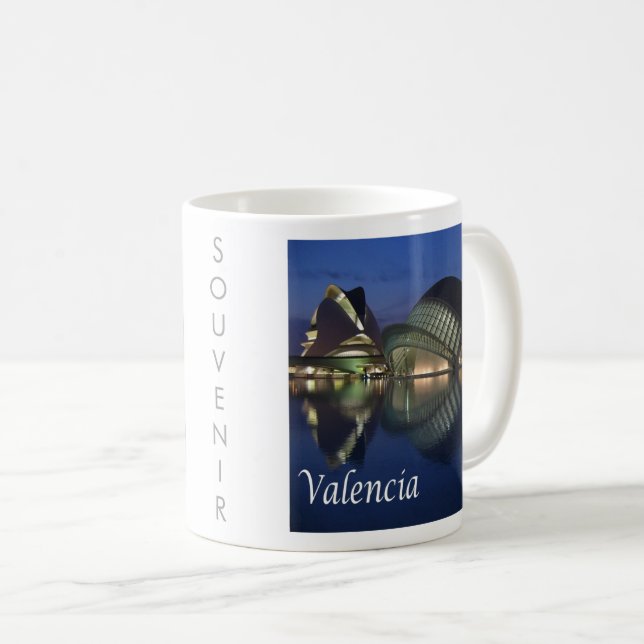 Taza De Café panorama de zES100 VALENCIA, España, (Anverso derecho)