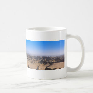 Taza De Café Panorama del desierto africano de Namibia