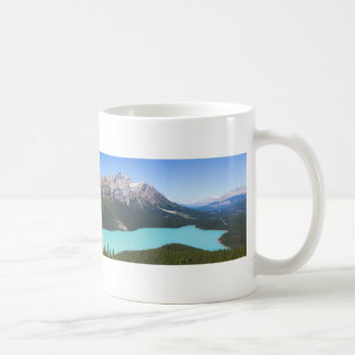 Taza De Café Panorama del lago Peyto, Banff Alberta