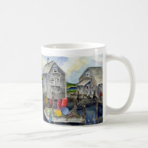 Taza De Café panorama del menemsha