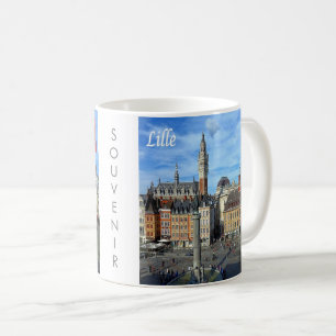 Taza De Café panorama zFR136 de LILLE, Francia, Europa,