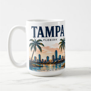 Taza De Café Panorámica del paseo marítimo de Tampa