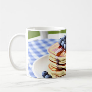 Taza De Café Panqueques de Blueberry