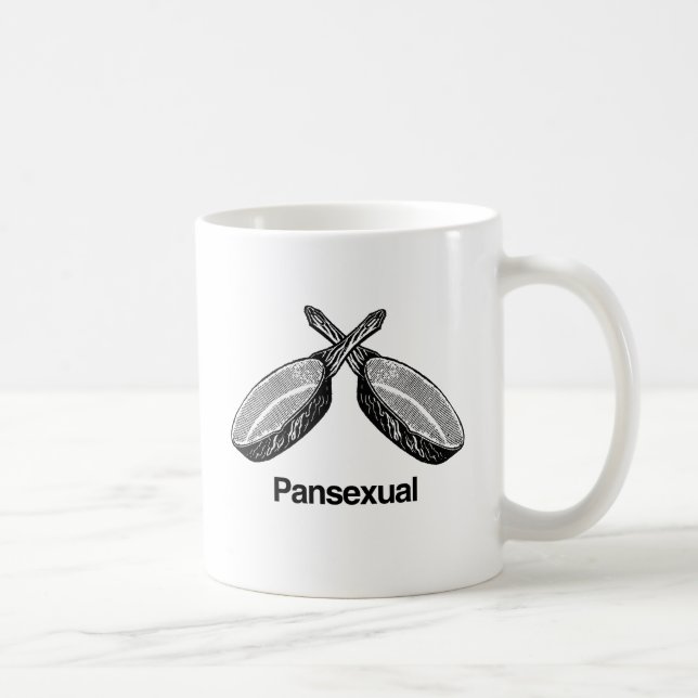 Taza De Café Pansexual - (Derecha)