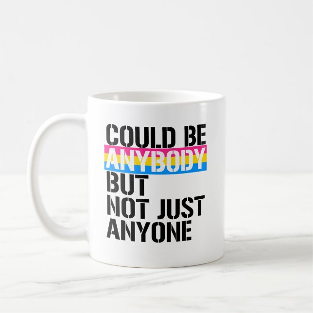 Taza De Café Pansexuality - podía ser anybondy pero no apenas (Izquierda)