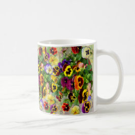 Taza De Café Pansy Caccade