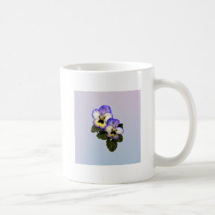 Taza De Café Pansy Duo