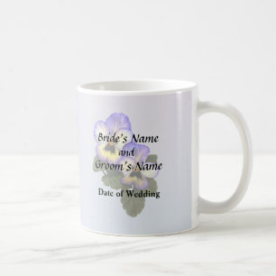 Taza De Café Pansy Duo Wedding Products