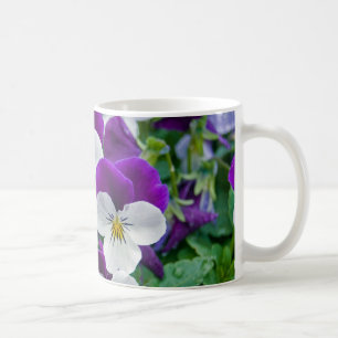 Taza De Café Pansy Galore