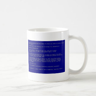 Taza De Café Pantalla azul de la muerte
